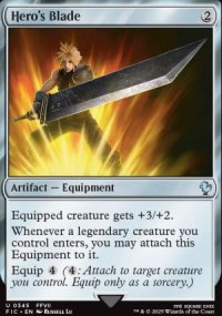 Hero's Blade - Final Fantasy Commander Decks