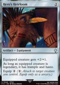 Hero's Heirloom - Final Fantasy Commander Decks
