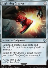 Lightning Greaves - Final Fantasy Commander Decks