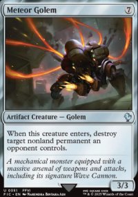 Meteor Golem - Final Fantasy Commander Decks