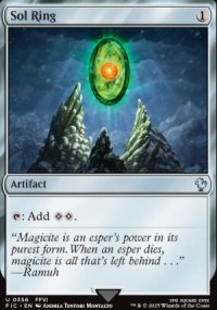 Sol Ring 1 - Final Fantasy Commander Decks