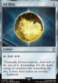 Sol Ring 2 - Final Fantasy Commander Decks
