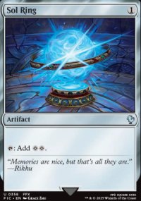 Sol Ring 3 - Final Fantasy Commander Decks
