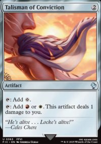 Talisman of Conviction - Final Fantasy Commander Decks