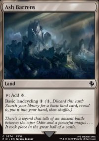 Ash Barrens - Final Fantasy Commander Decks