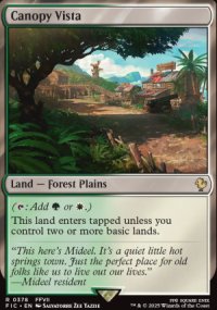 Canopy Vista - Final Fantasy Commander Decks
