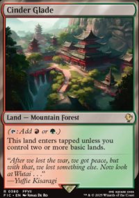 Cinder Glade - Final Fantasy Commander Decks