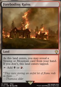 Foreboding Ruins - Final Fantasy Commander Decks