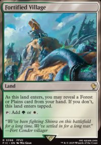 Fortified Village - Final Fantasy Commander Decks
