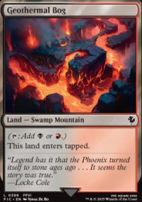Geothermal Bog - Final Fantasy Commander Decks
