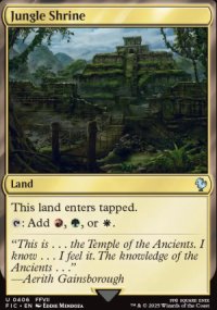 Jungle Shrine - Final Fantasy Commander Decks