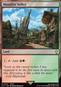 Mossfire Valley - Final Fantasy Commander Decks