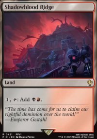 Shadowblood Ridge - Final Fantasy Commander Decks