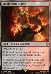 Smoldering Marsh - Final Fantasy Commander Decks