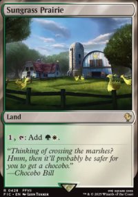 Sungrass Prairie - Final Fantasy Commander Decks