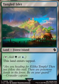 Tangled Islet - Final Fantasy Commander Decks