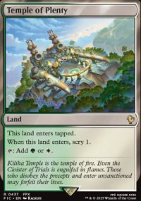 Temple of Plenty - Final Fantasy Commander Decks
