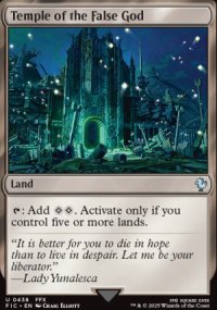 Temple of the False God - Final Fantasy Commander Decks