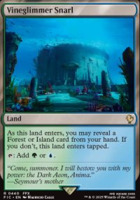Vineglimmer Snarl - Final Fantasy Commander Decks