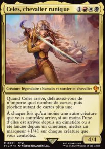 Celes, chevalier runique - Final Fantasy Commander Decks