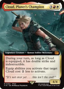Cloud, Planet's Champion - Final Fantasy