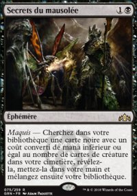 Secrets du mausole - 