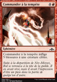 Commander  la tempte - 