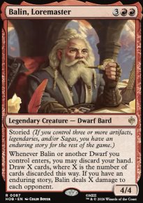 Balin, Loremaster - The Hobbit
