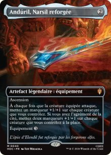 And�ril, Narsil reforg�e - The Hobbit Commander Decks