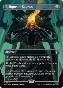 Relique de Sauron - The Hobbit Commander Decks