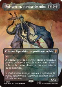 Roi-sorcier, porteur de ruine - The Hobbit Commander Decks