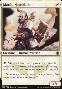 Mardu Hateblade - Khans of Tarkir