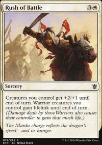 Rush of Battle - Khans of Tarkir