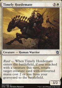 Timely Hordemate - Khans of Tarkir