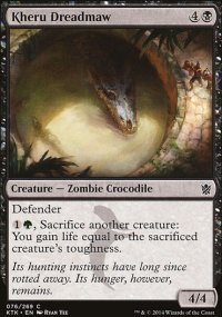 Kheru Dreadmaw - Khans of Tarkir