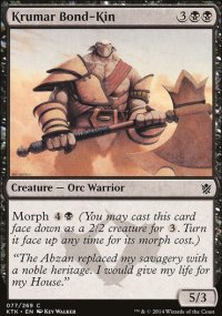 Krumar Bond-Kin - Khans of Tarkir