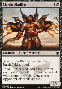 Mardu Skullhunter - Khans of Tarkir