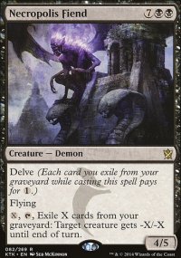 Necropolis Fiend - Khans of Tarkir
