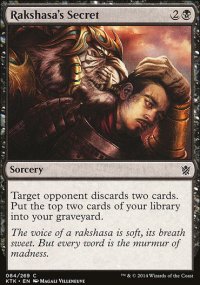 Rakshasa's Secret - Khans of Tarkir