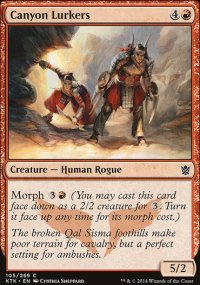 Canyon Lurkers - Khans of Tarkir