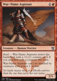 War-Name Aspirant - Khans of Tarkir