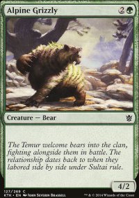 Alpine Grizzly - Khans of Tarkir