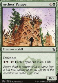 Archers' Parapet - Khans of Tarkir
