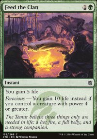Feed the Clan - Khans of Tarkir