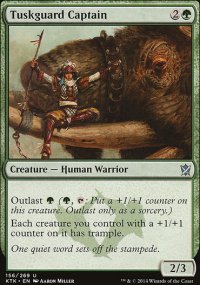 Tuskguard Captain - Khans of Tarkir