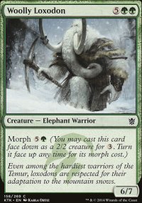Woolly Loxodon - Khans of Tarkir