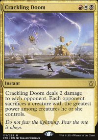 Crackling Doom - Khans of Tarkir