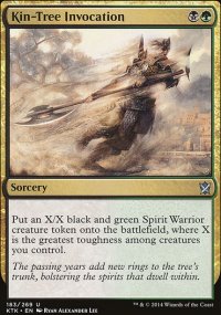 Kin-Tree Invocation - Khans of Tarkir