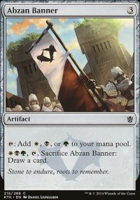 Abzan Banner - Khans of Tarkir