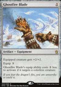 Ghostfire Blade - Khans of Tarkir